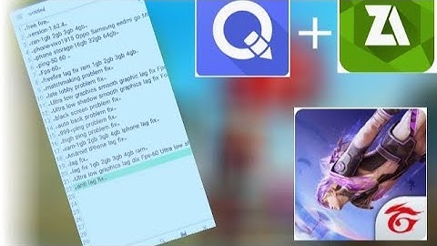 How to make our own lag fix file in free fire || How to fix lag fix  free fire game 🔥🔥