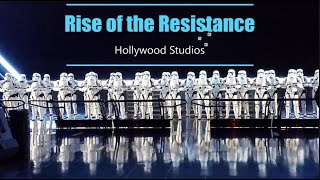 We FINALLY got to ride on Rise of the Resistance!!