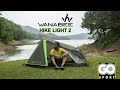 "Wanabee Hike Light 2" çadır dəyərləndirməsi - Yüngül, dözümlü, ucuz...