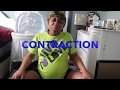 EARLY LABOR || BEST RAW CONTRACTION VIDEO!!!
