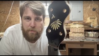 Old yeller dog in double C & open G tuning and a banjo shop update