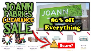 JOANN Fabric Clearance Sale Offer Sewing Machine Deals SCAM – Don’t Fall for It!