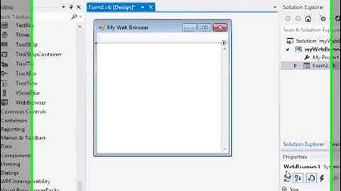 Visual Basic Web Browser