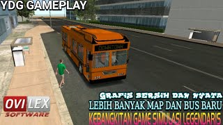 GAME LAMA KEMASAN BARU || MENCOBA GAME SIMULASI LEGENDARIS OVILEX BUS SIMULATOR ORIGINAL screenshot 4