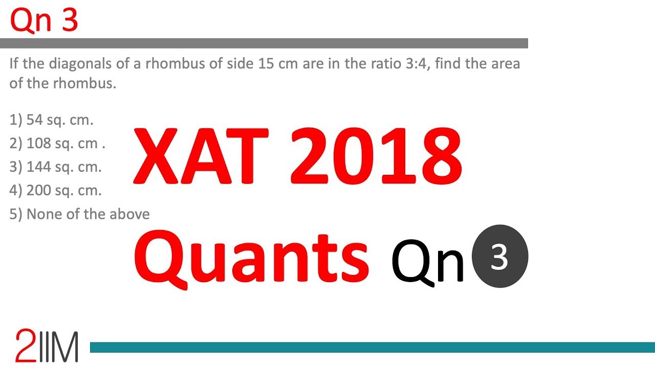 XAT Preparation - Quantitative Aptitude 03 - YouTube
