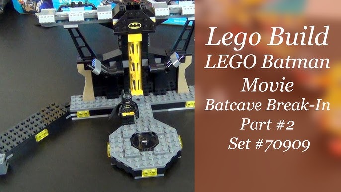 Lego The Batman Movie Batcave Break-in (70909) Building Kit 1047 Pcs  Retired Set