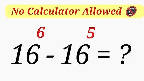 No Calculator Allowed/Harvard University Exam Questions/Math Olympiad.