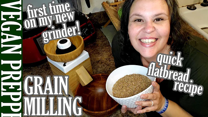First Time on my Nutrimill Harvest Grinder, plus a...
