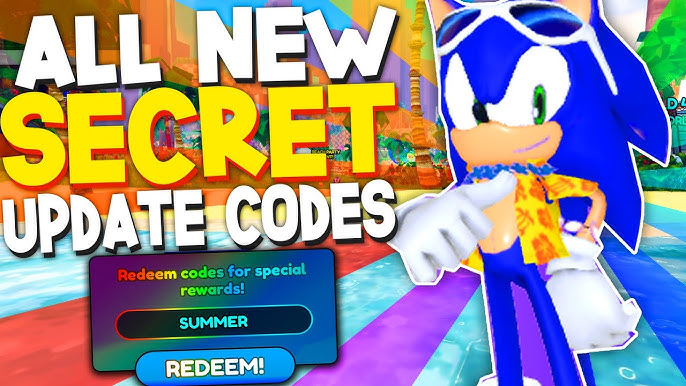 How To UNLOCK Summer Sonic FAST! (Sonic Speed Simulator Update) 