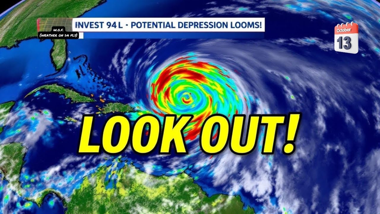 🚨Invest 94L: Potential Depression Looms! 🌀