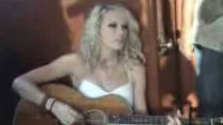 Taylor Swift on the bus interview + Teardrops On My Guitar