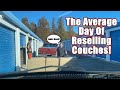The Average Day of Reselling Couches - Great Purchase and Recorded Sale!
