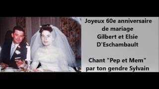 Mem and Pep - 60e anniversaire de mariage