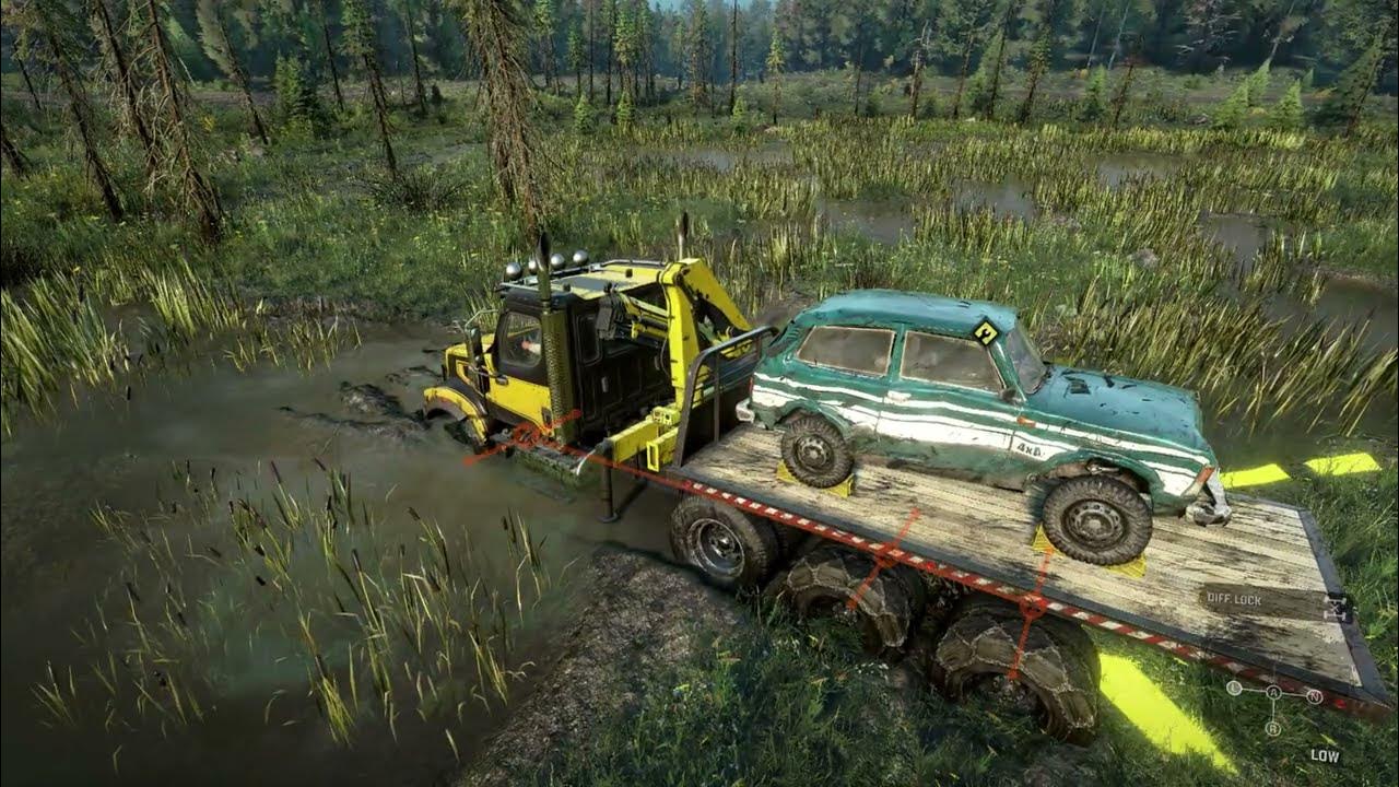 Truck Recovery 4 (Drowned Lands) Aquatic Western Star 49X