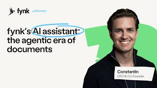[Webinar] fynk AI: launching the agentic era of documents