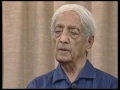On the difference between observing and thinking about oneself  J. Krishnamurti