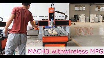 Mach3 wireless MPG control high desktop model CNC ROUTER-Jack