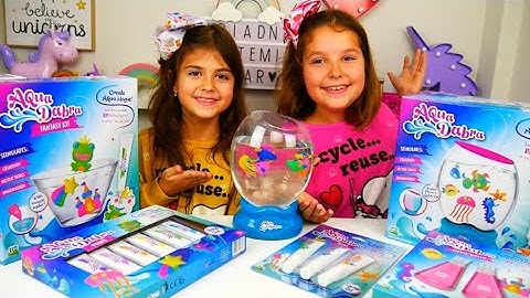 ΑΡΤΕΜΗ ΑΡΙΑΔΝΗ και AQUADABRA UNBOXING !!!!  Ένα ιδανικό δημιουργικό παιχνίδι για όλους !!!