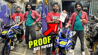 Finally apni DEAL ho gayi Yamaha R1 ki @jattprabhjot se!!