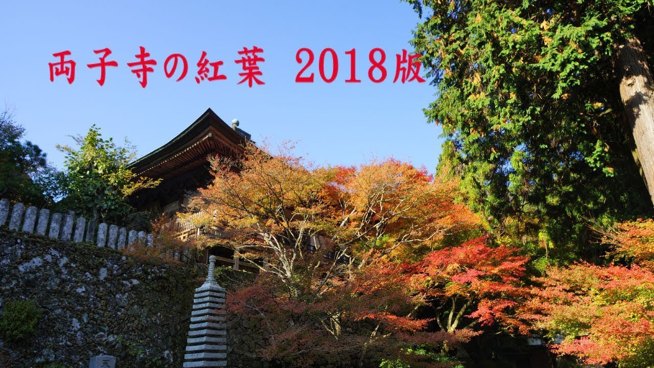 両子寺の紅葉 18年版 Autumn Colors Of Futago Temple 18 Edition Youtube