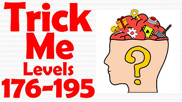 Trick Me Level 176-195 Gameplay Solution