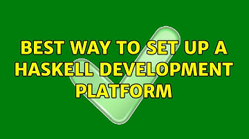 Ubuntu: Best way to set up a haskell development platform
