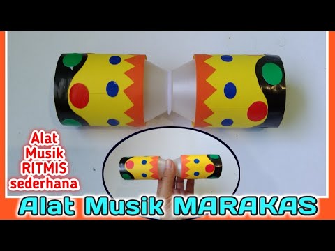 Membuat Alat Musik MARAKAS dari Botol Bekas - Alat Musik Sederhana