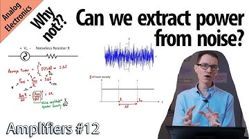 Noise and its weird units of V per sqrt Hz (Amplifiers #12)