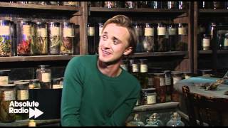 Tom Felton interview at Harry Potter Studio tour