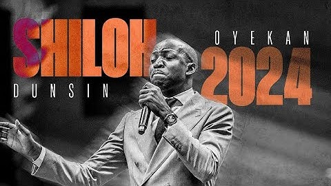 Dunsin Oyekan 😭 BRINGS EVERYONE to TEARS at SHILOH 2024 with Bishop David Oyedepo