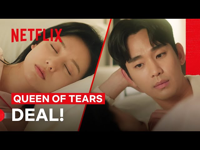 Kim Soo-hyun and Kim Ji-won Sleep in the Same Bed | Queen of Tears | Netflix Philippines class=