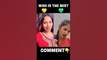 #whoisthebest#sridevi#dimplekavya#trendingsong#acting💛💚