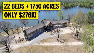 Why is this 22-Bed Mega Lodge Only $276,000?