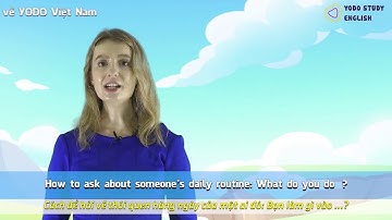 YODOSE - TIẾNG ANH LỚP 5 - Unit 2: I always get up early. How about you? - Ghi Nhớ