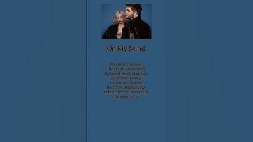 Thumbnail of On My Mind (Alex warren & Rosé)  - Song Lyrics