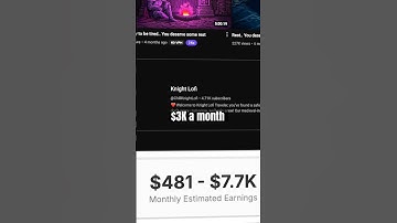 ⬆️ This channel makes $3000 a month!l Learn how to make money with Lofi music in 2025 🎵  #youtube