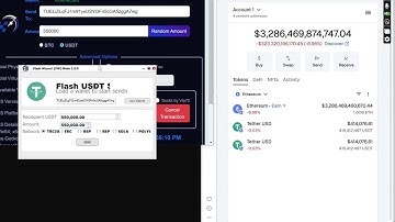 Top  Flash USDT TRC20 software for binance and trust wallet 
