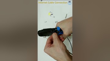 Internet Cable Connection | rj45 crimping | #shorts #viral #ytshorts #internet