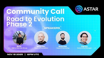 Astar Community Call | November Edition