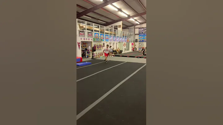 Timothy Strickland part 1 cheer clinic