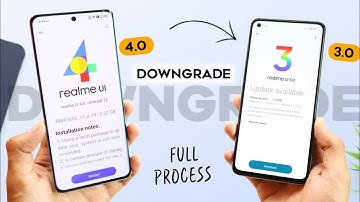 * DOWNGRADE* Realme UI 4.0 New Update | Downgrade realme UI 4.0 to realme UI 3.0 | Full Process ⚡⚡