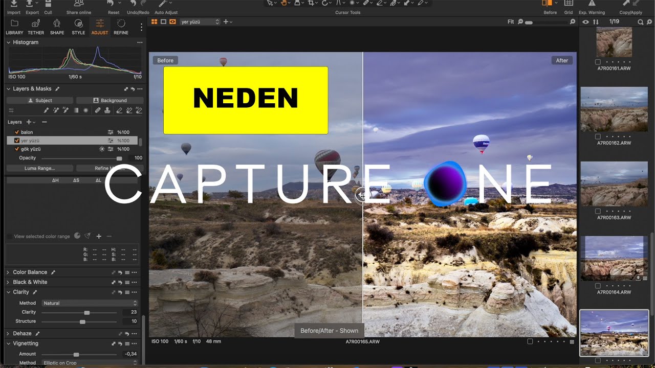NEDEN CAPTURE ONE PRO - YouTube