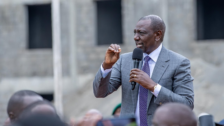 ''I DARE YOU. MTAJUA HAMJUI,'' PRESIDENT RUTO WARNS THOSE PLANNING A COUP TO OUST HIM FROM POWER.