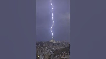 Makkah rain today| meeca clock tower view|#youtubeshorts #ytshorts #youtube #madinasharif #shorts🤲🤲