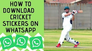 How to download cricket stickers on WhatsApp explain in Hindi screenshot 4