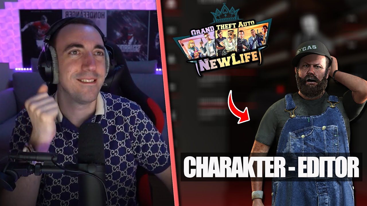 ganz neue MÖGLICHKEITEN...😮 der CHARAKTER-EDITOR für RP SERVER (NewLife) 👨🏻‍🦰👵🏾 | Scurrows