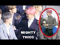 BTS Jimin and Jin reaction to Monsta X Wonho and Shownu [190424 TMA the fact music awards 2019]