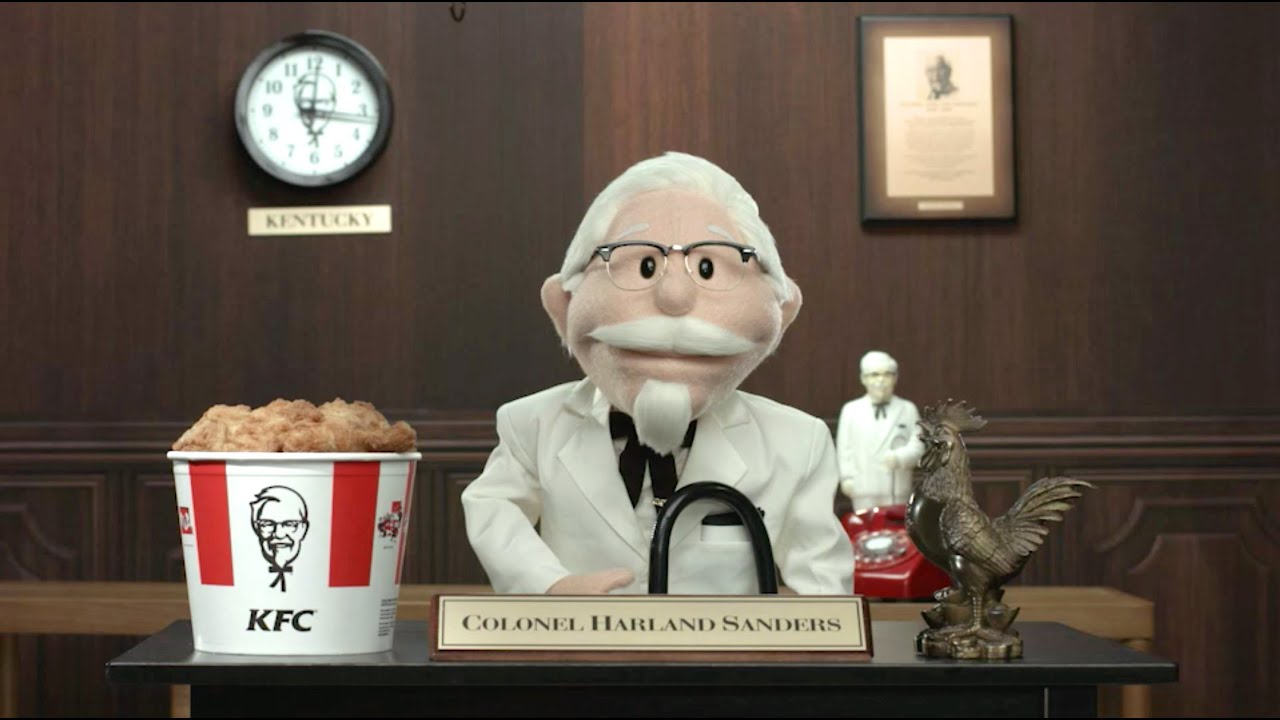 colonel sanders cartoon