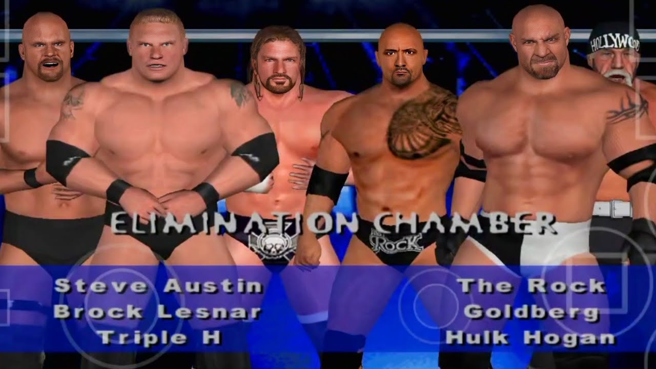 WWE SmackDown /  All Star mod/ elimination of chamber/ aethersx2 mobile 