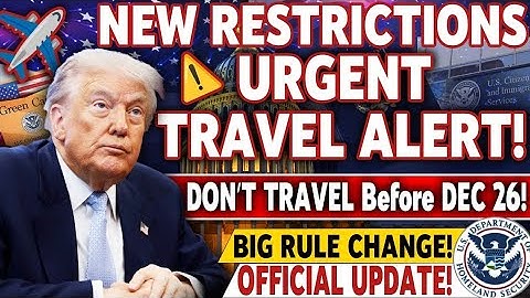 TRAVEL ALERT DEC 2025 | US Facial Recognition at Every Checkpoint | Dont Travel Without Knowing This